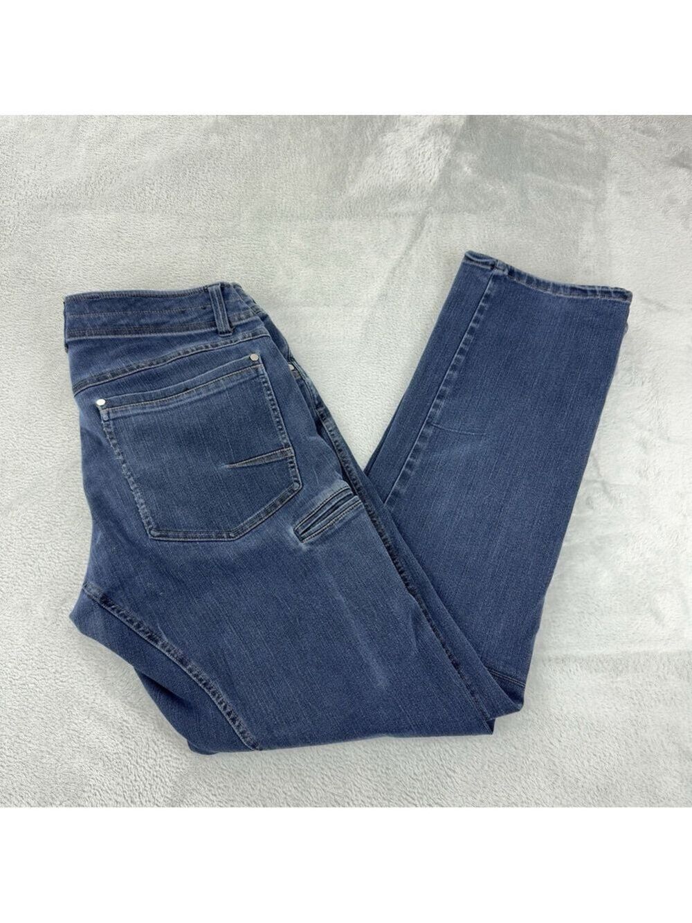 Kuhl Jeans Men's Sz 34 W X 31 L Disruptr Style #5144 Indigo Blue Stretch